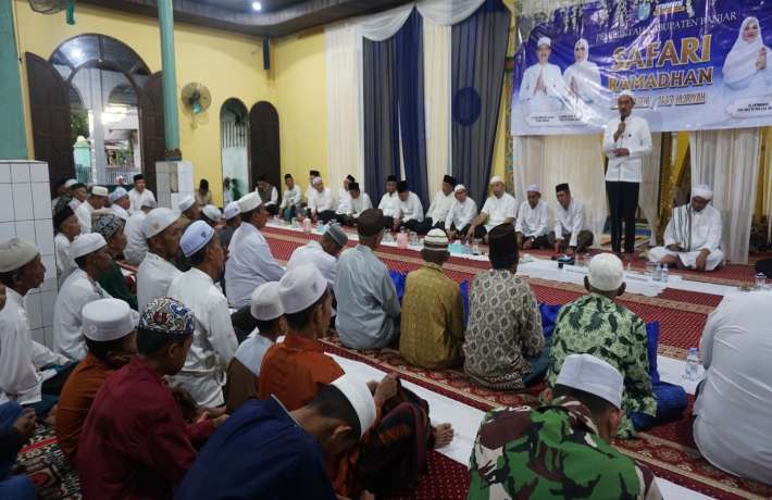 BUPATI BANJAR GELAR SAFARI RAMADHAN DI KECAMATAN SUNGAI TABUK